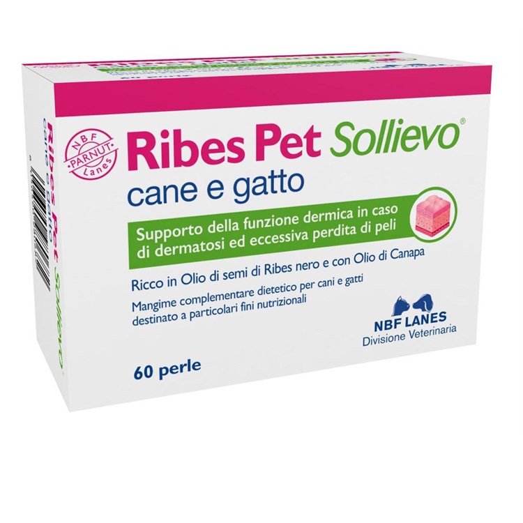 NBF Lanes Ribes Pet Sollievo 30 Perle Per Cani e Gatti