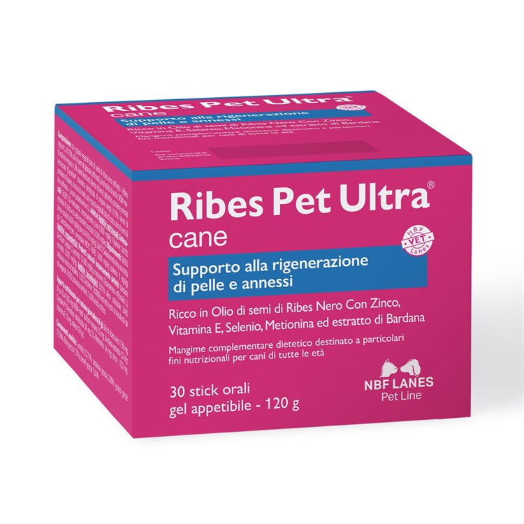 NBF Lanes Ribes Pet Ultra Gel 30 Bustine da 4 gr 120 gr Per Cani