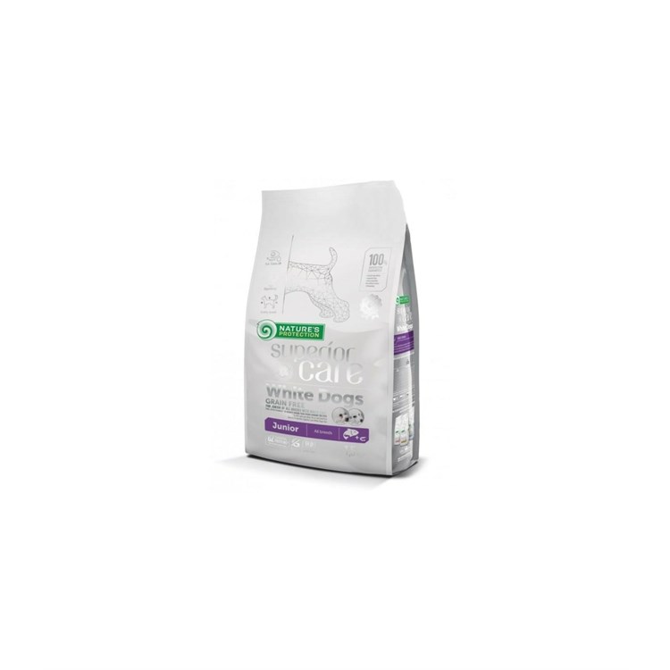 NP SC WHITE DOG GF SALMON JUNIOR 1,5 KG