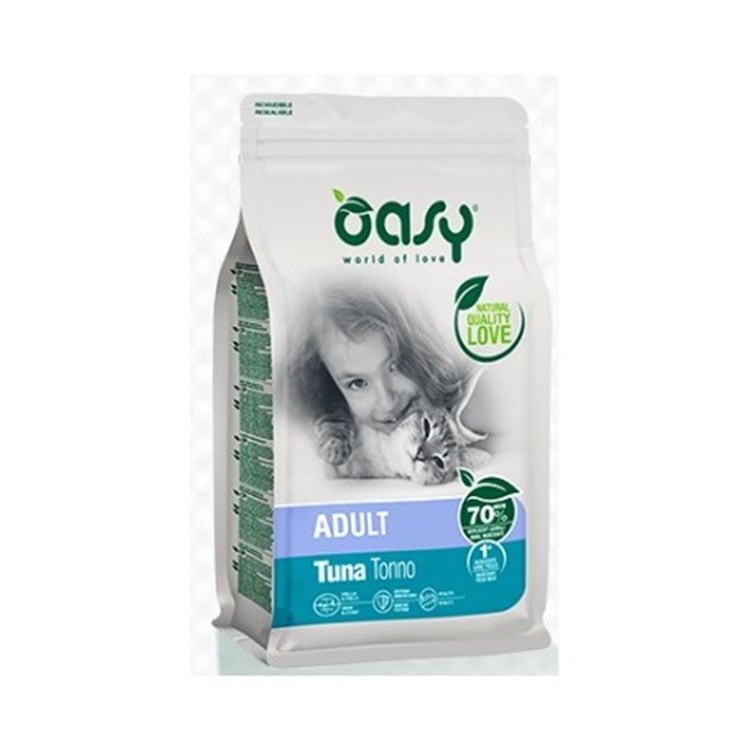 Oasy Cat Adult Tonno 300 gr Per Gatti