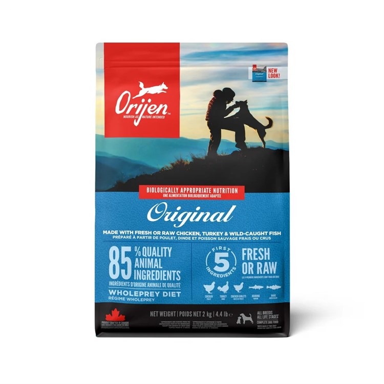Orijen Adult Dog Original 11,4 kg Per Cane Adulto Tutte le Taglie