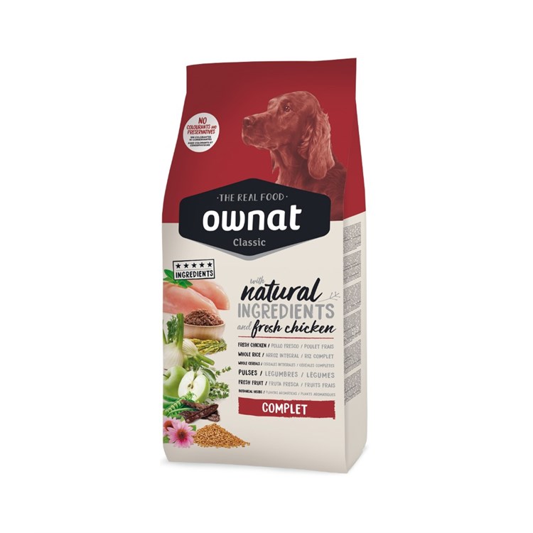 Ownat Classic Complet 4 kg Crocchette Per Cani