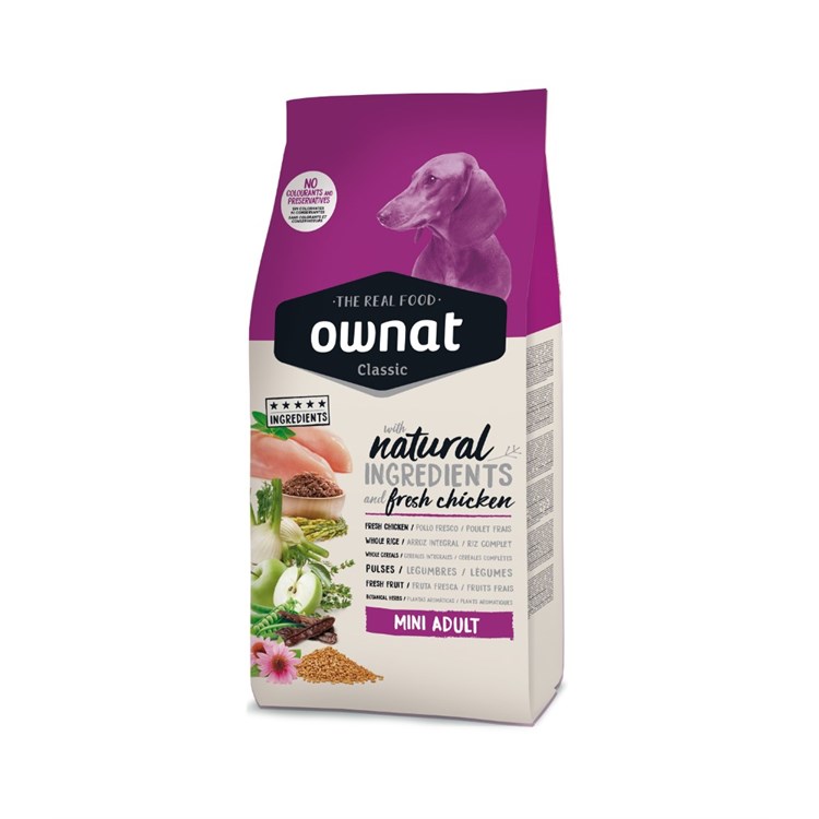 Ownat Classic Mini Adult 1,5 kg Crocchette Per Cani