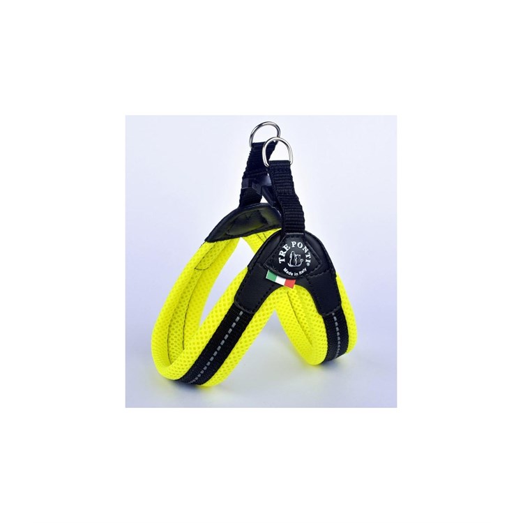 PETTORINA RETE FLUO PLAST 1.5 GIALLO