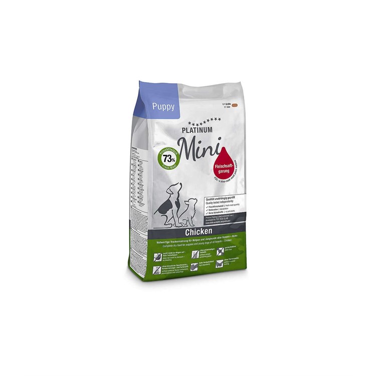 Platinum cane puppy mini pollo 900 gr