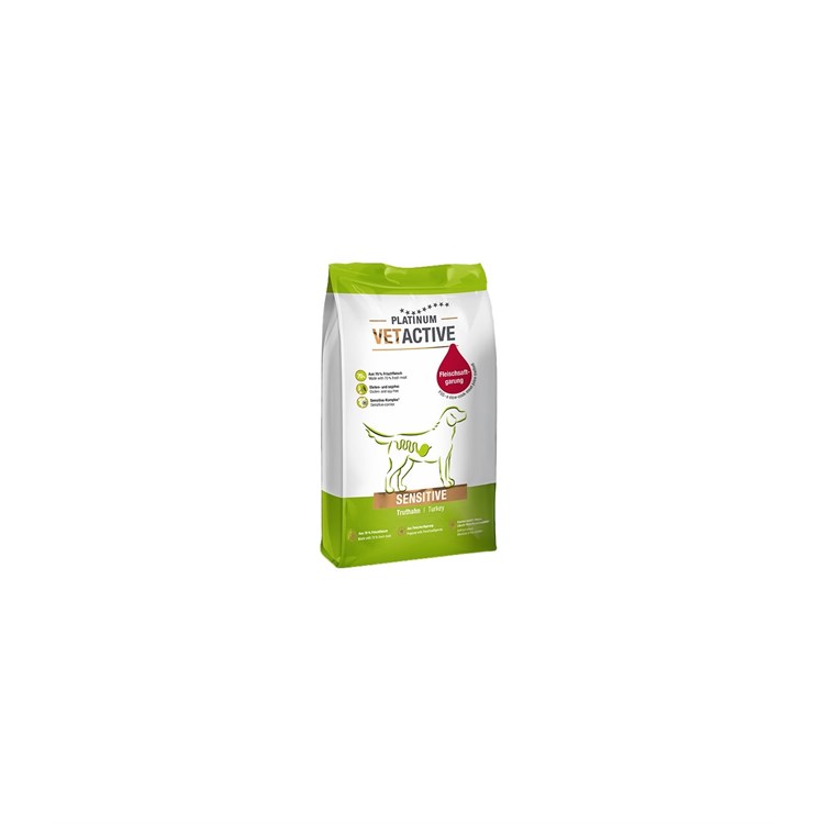 Platinum vetactive cane sensitive tacchino 5 kg