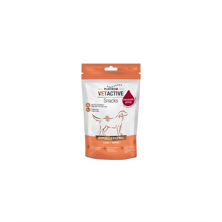 Platinum VETACTIVE snacks cane hypoallergenic salmone 200 gr