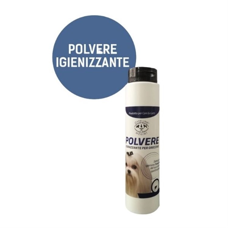 Polvere igienizzante orecchie