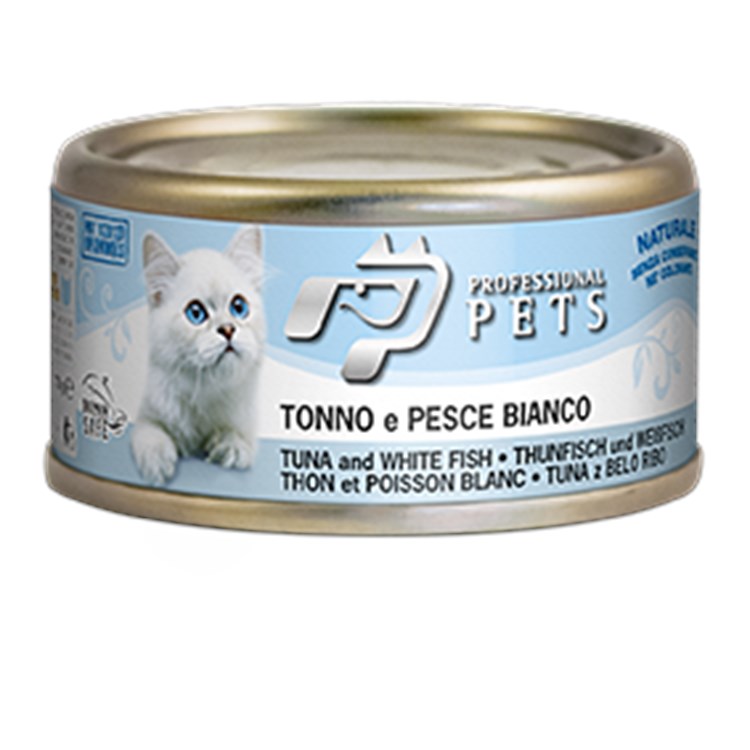 Professional pets 70 gr Tonno e pesce bianco