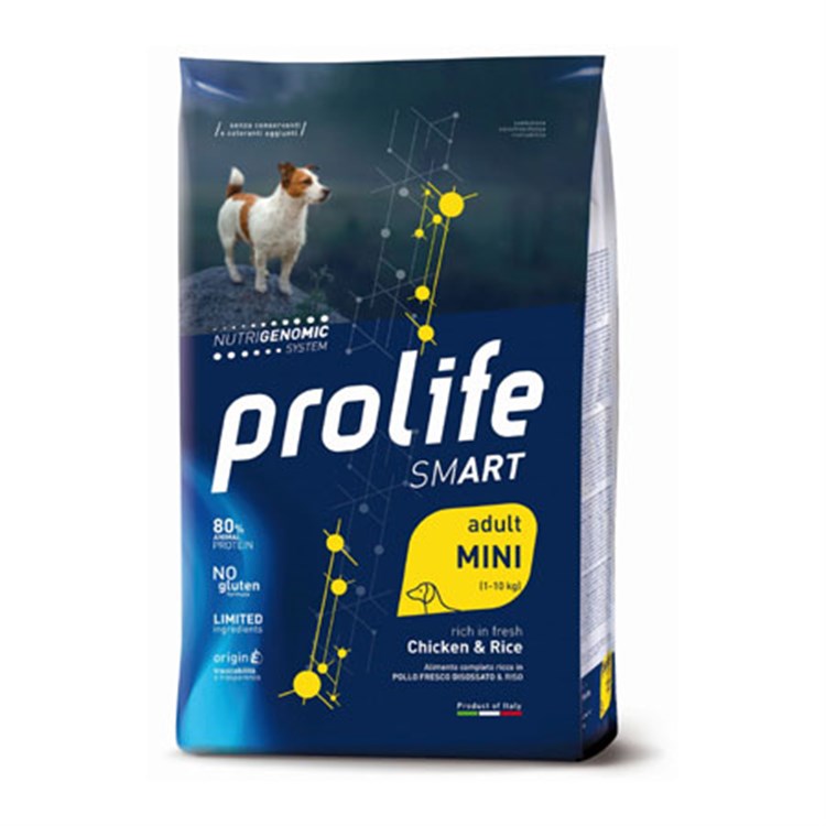 Prolife Dog Smart Mini Adult Pollo e Riso 7 kg (Chicken Rice)