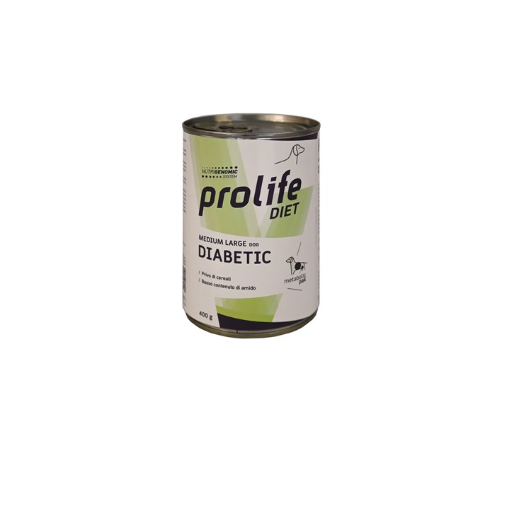 Prolife Dog Veterinary Diabetic 400 gr Barattolo Umido Cane