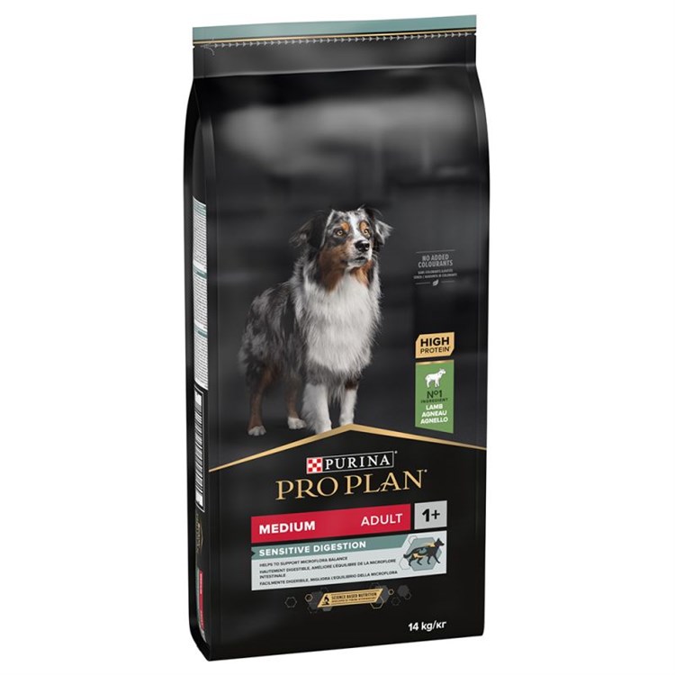 Purina Pro Plan Medium Adult Digestion Agnello e Riso 14 kg