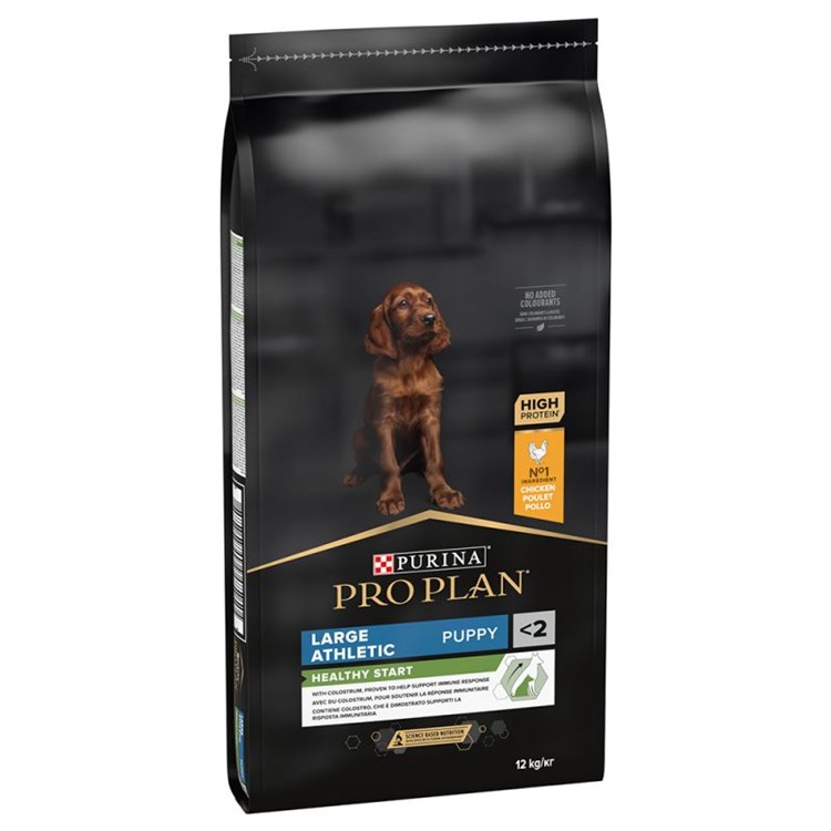 Purina Pro Plan Puppy Large Athletic OptiStart Pollo e Riso 12 kg