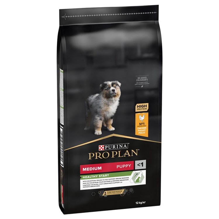 Purina Pro Plan Puppy Medium OptiStart Pollo e Riso 12 Kg