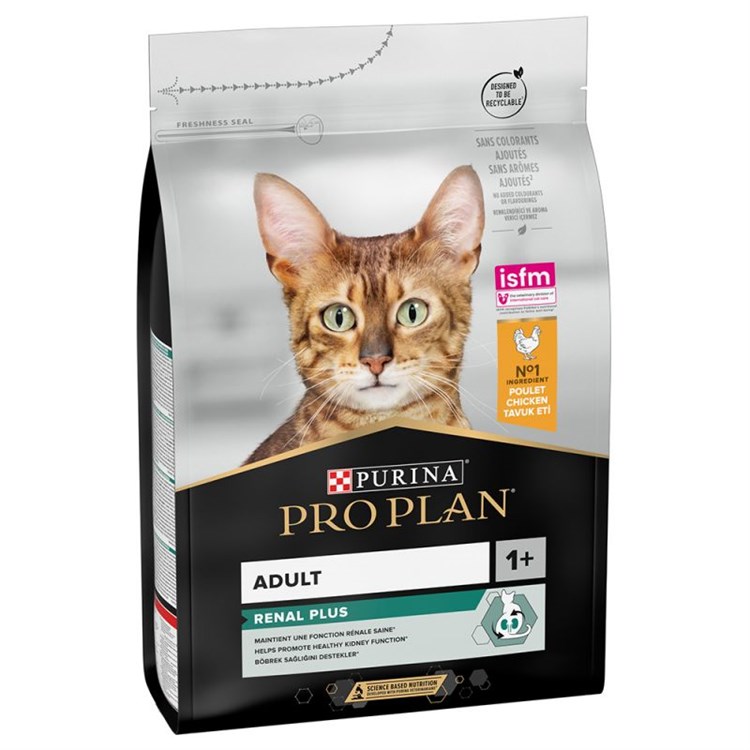 Purina Pro Plan Renal Plus Adult Pollo 1,5 kg Crocchette Gatti Adulti
