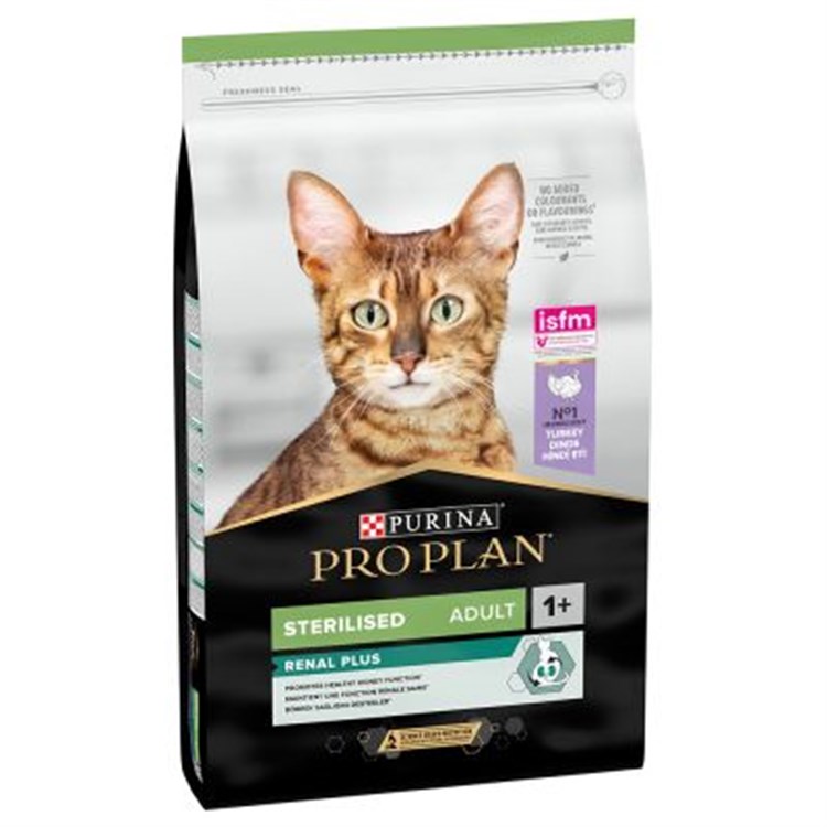 Purina Pro Plan Renal Plus Sterilised Tacchino 1,5 kg per Gatti Sterilizzati