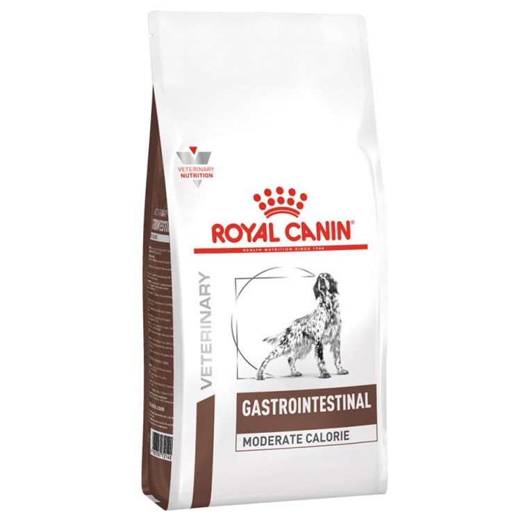 Royal Canin Veterinary Diet Gastro Intestinal Moderate Calorie 15 kg Cane