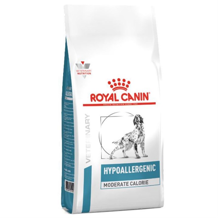 Royal Canin Veterinary Diet Hypoallergenic Moderate Calorie 7 kg Per Cane