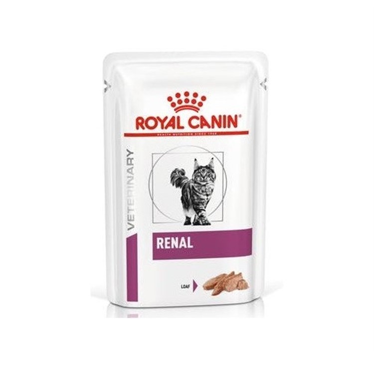 Royal Canin Veterinary Diet Renal 85 gr Pate' Umido Gatto NOVITA