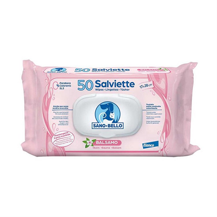 Salviette Detergenti al Balsamo