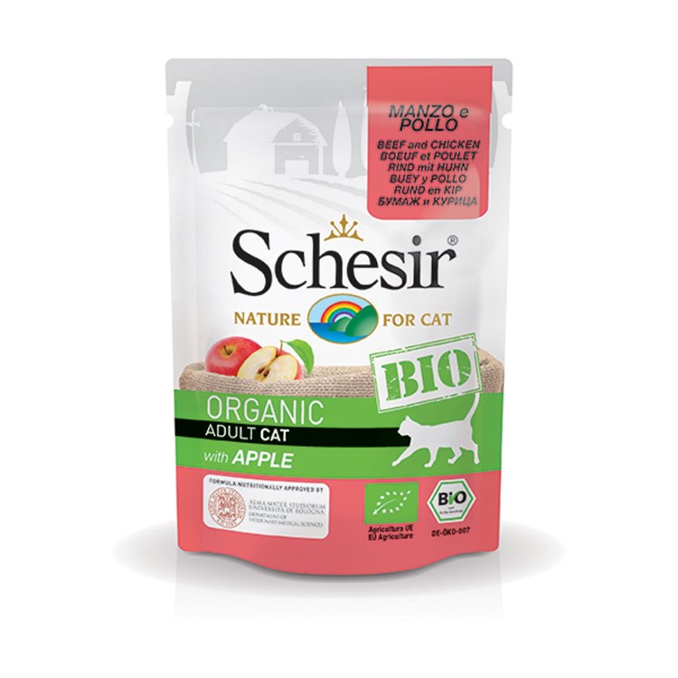 Bio Organic Adult Manzo e Pollo con Mela