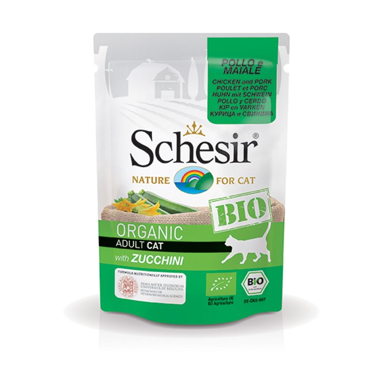 Bio Organic Adult Pollo e Maiale con Zucchine