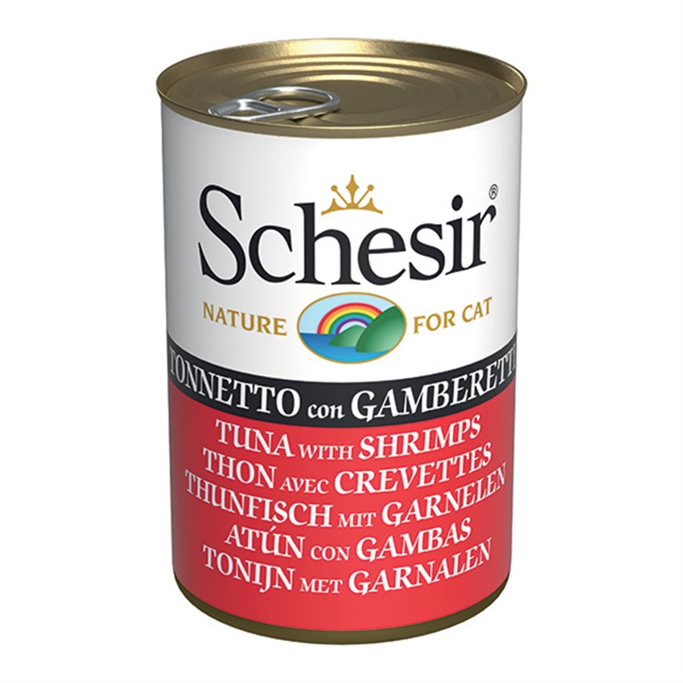 Schesir Cat Tonnetto con Gamberetti in Gelatina 140gr