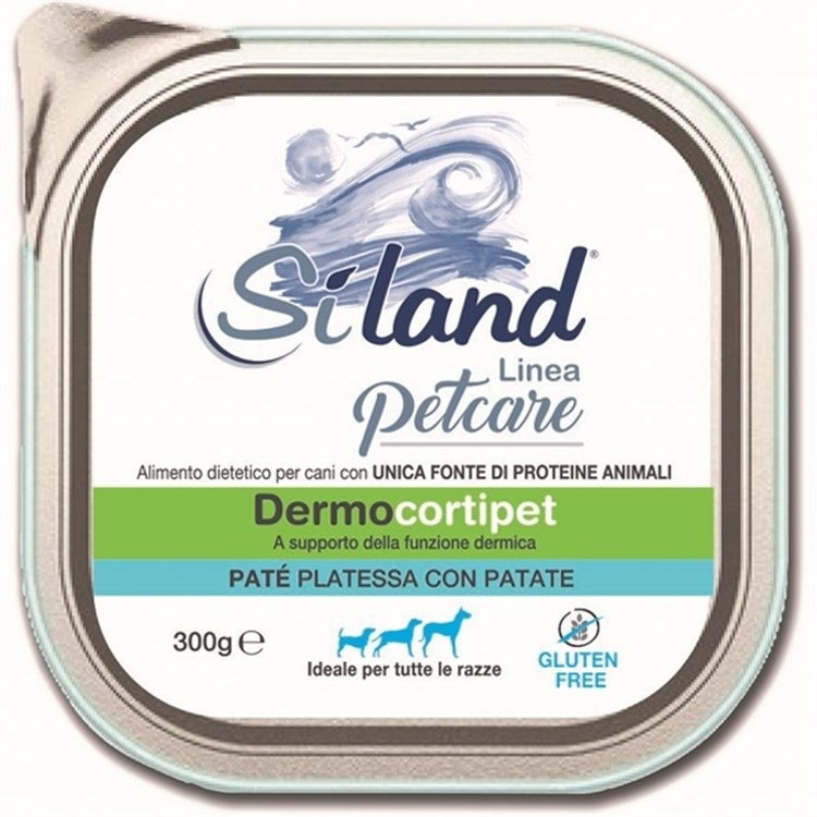 Siland Dermocortipet Patè Platessa con Patate