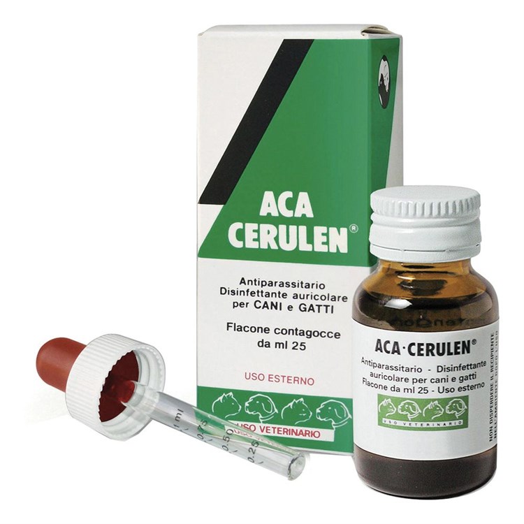 Teknofarma Aca Cerulen Gocce Auricolari 25 Ml Antiparassitario Auricolare Acari