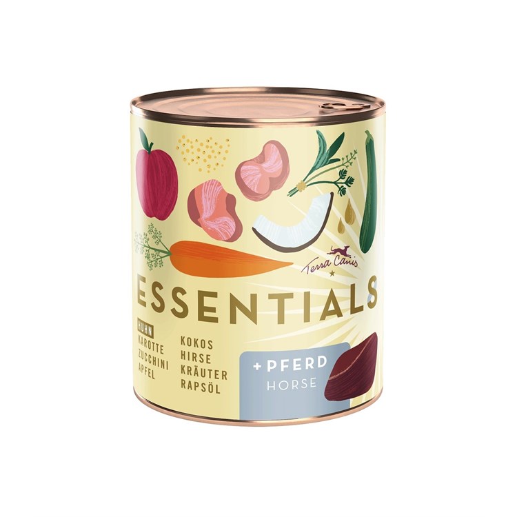 Terra Canis Essential 8 Pollo e Cavallo 780 gr