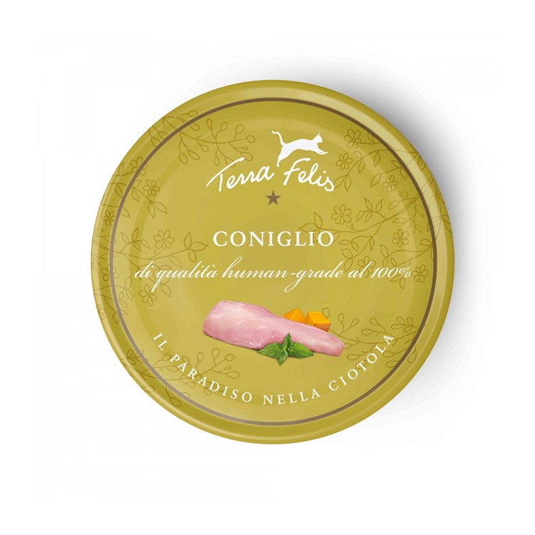 TERRA FELIS CONIGLIO 80G