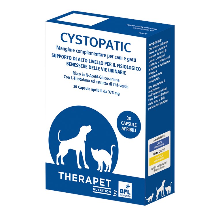 Therapet Cystopatic 30 Capsule Apribili Ex CystoPhan
