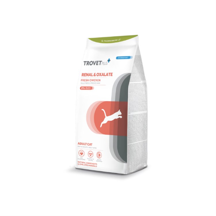 trovet Plus Cat Renal & Oxalate Pollo Fresco 12 kg