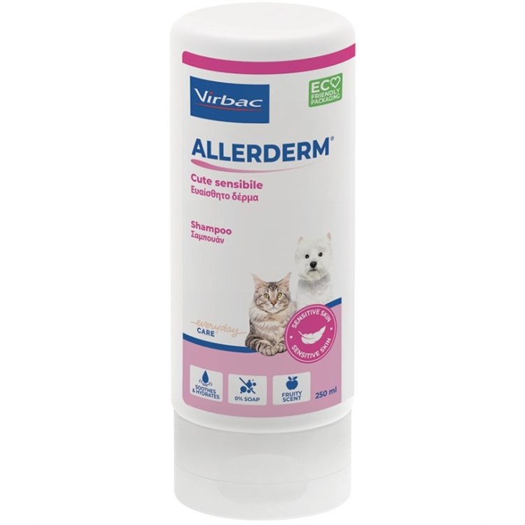 Virbac Allercalm shampoo 250 ml Per Cani e Gatti