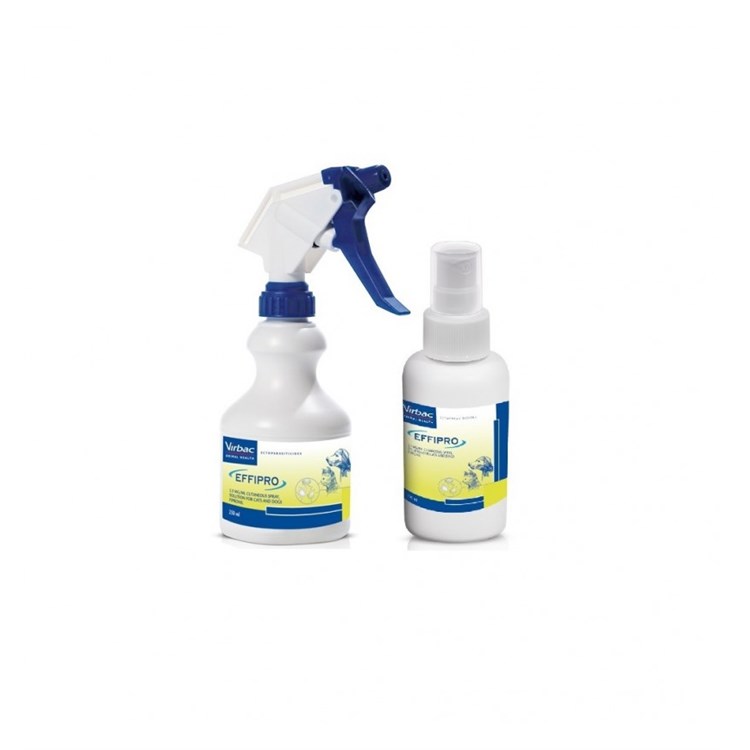 Virbac Effipro Spray 250 ml Antiparassitario Per Cani e Gatti